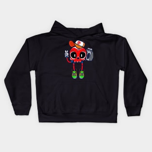 Radio Skull Kids Hoodie